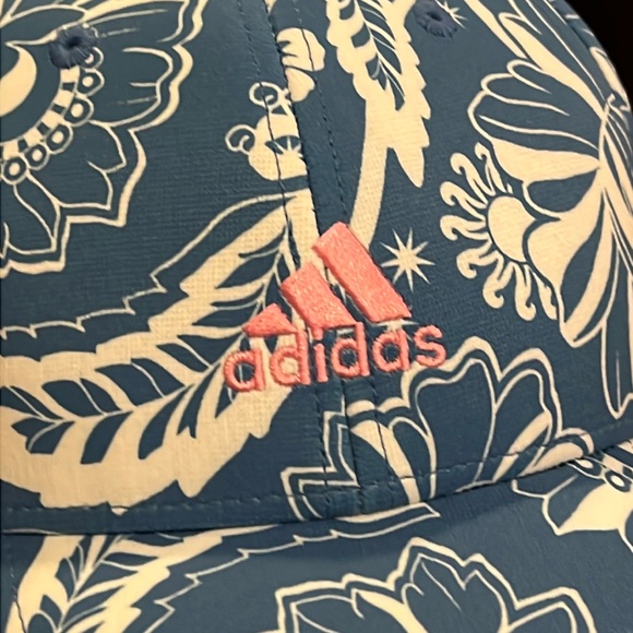 Adidas x Farm Rio Floral Hat Cap Blue Womens One Size new - Picture 3 of 13